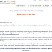 The Quiet Power of Empathic Listening