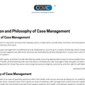 Philosophy of Case Management