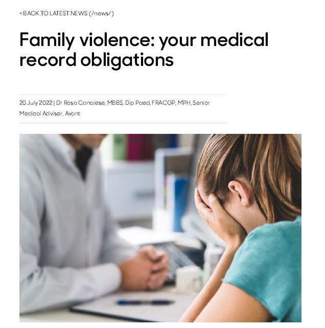 Family violence_ your medical record obligations